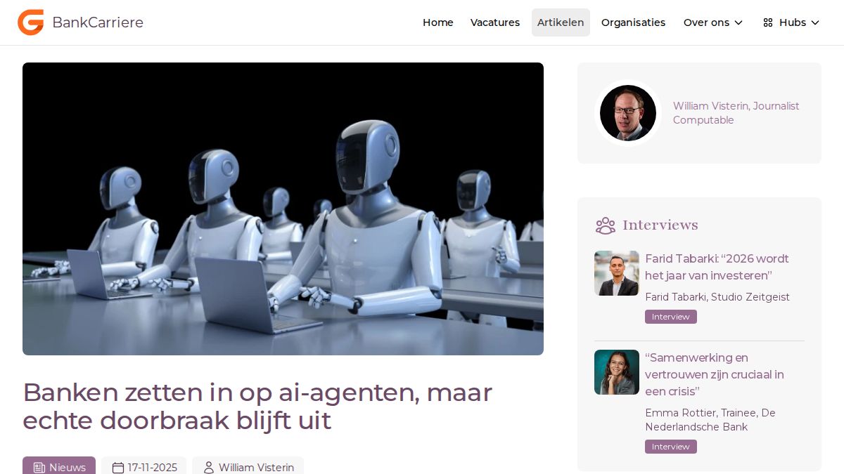 bankcarriere.nl preview
